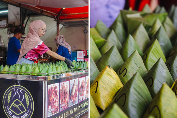 Jelajah Rasa di Penang: Destinasi Kuliner Ikonik yang Tak Pernah Kehilangan Pesona ali nasi lemak daun pisang landscape